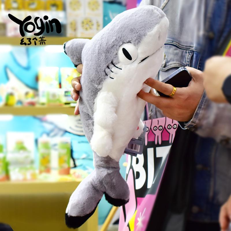 Новая 20/50см Официальная Плюшевая Кукла Sharkitty Периферийная Мини Акула Кот Детеныш Плюшевая Игрушка Каваи Мягкая Подушка для Броска Украшение Комнаты Подарок