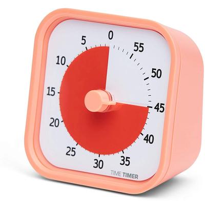 TIME TIMER MOD Home Edition 9 см 60 минут Time Time Mod Silk Orange Time Management Learning Time Timer TTM9-HDO-W Оригинальный продукт