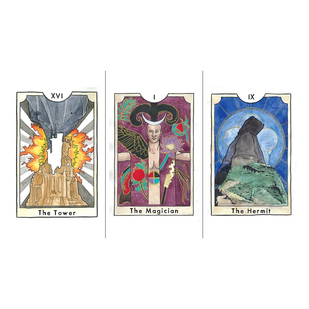 Kancharo Tarot Cards 78 Pieces Tarot Fortune Telling New Chapter Japanese Tarot Card Basic Instructions Pouch Included [The Tarot] & (Genuine Product)