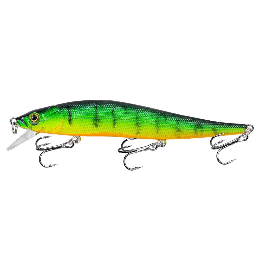 1 шт., рыболовная приманка, 115 мм, воблеры Minnow Crankbait, 3D глаза, искусственная приманка для окуня, приманка для щуки и карпа, наживка для плавания, рыбалка Pesca, окунь, аксессуары для плавания