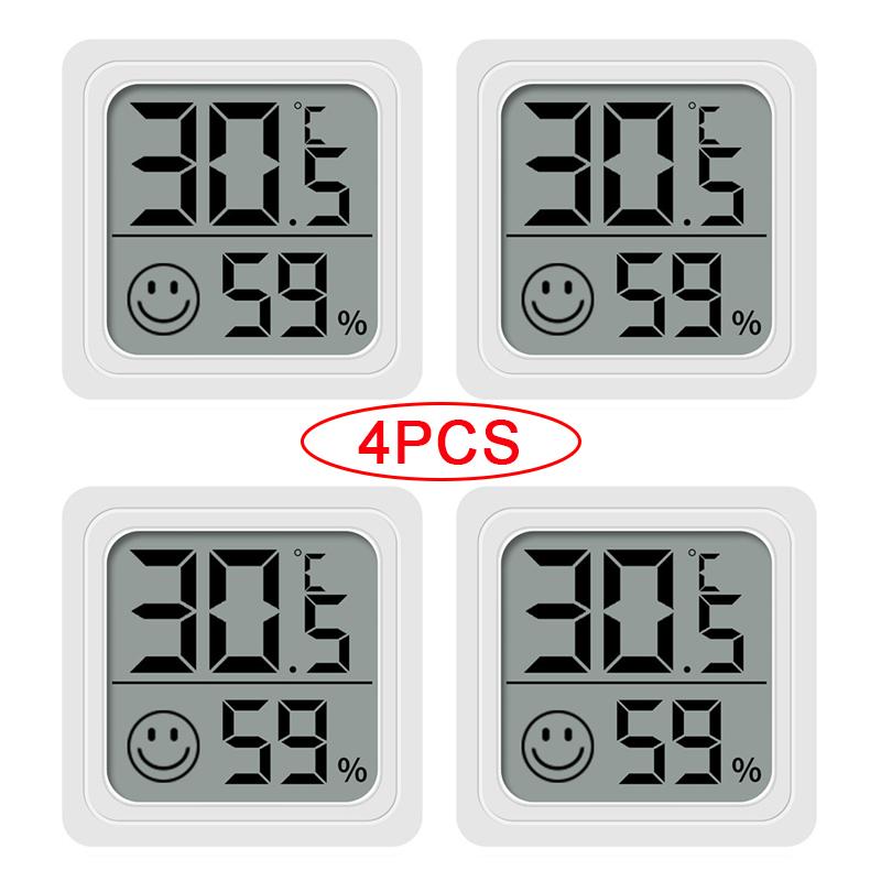 LCD Digital Thermometer Hygrometer Indoor Room Electronic Temperature Humidity Meter Sensor Gauge Weather Station For Home