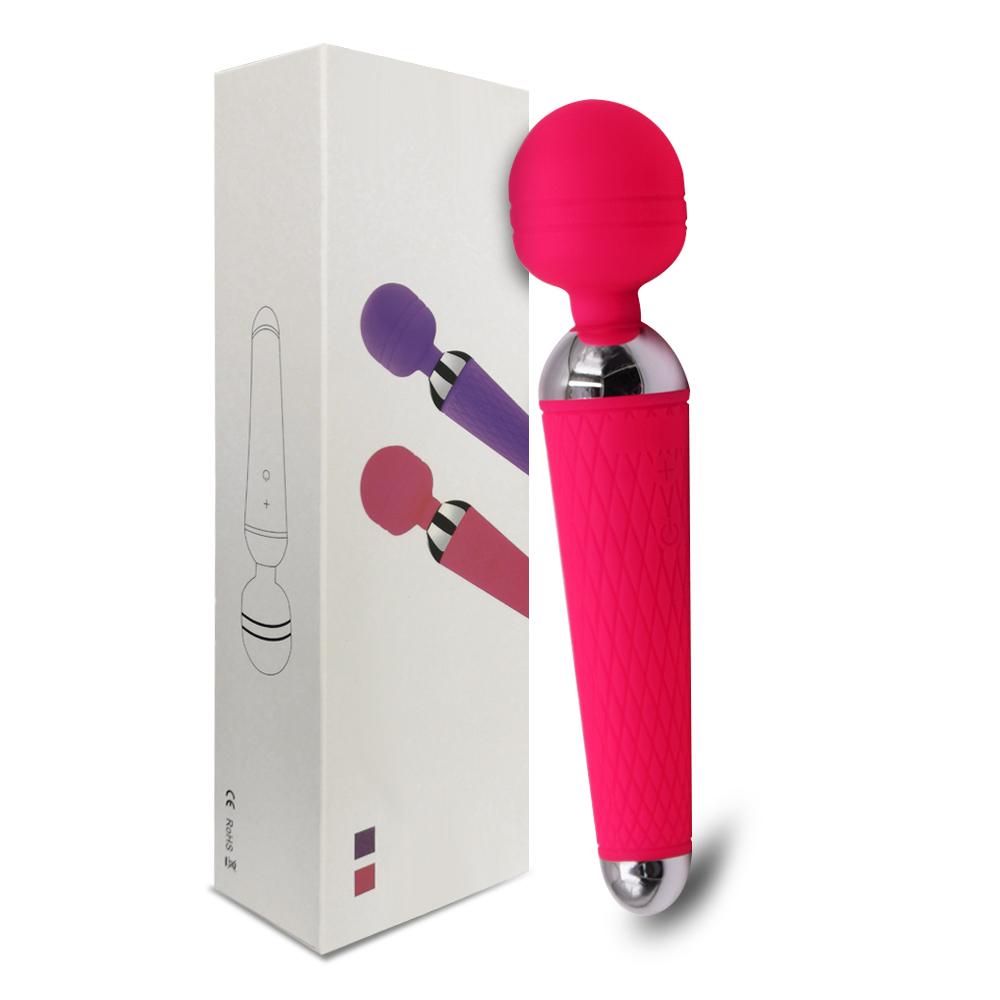 Wireless AV Vibrator Magic Wand for Women, Clitoris Stimulator, USB Rechargeable Massager, Adult Sex Toys for Ages 18+
