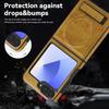 Чехол-книжка с магнитной подставкой Samsung Z Flip7 Роскошный кожаный чехол для бизнеса Samsung Z Flip 7 6 5 4 3 Fold Ударопрочная защитная крышка