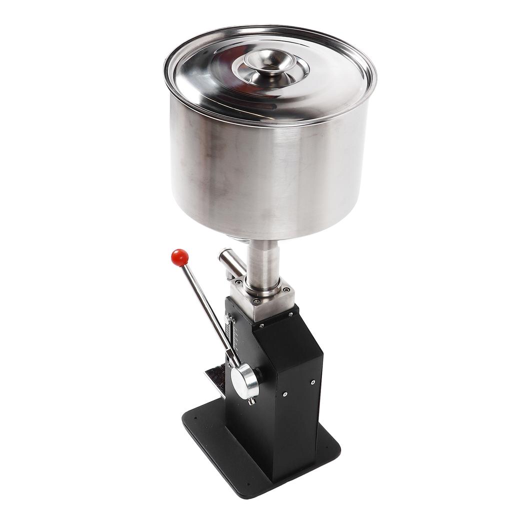 Manual Paste Liquid Filling Machine Adjustable 5?60ml Stainless Steel Bottler Filler for Pastes