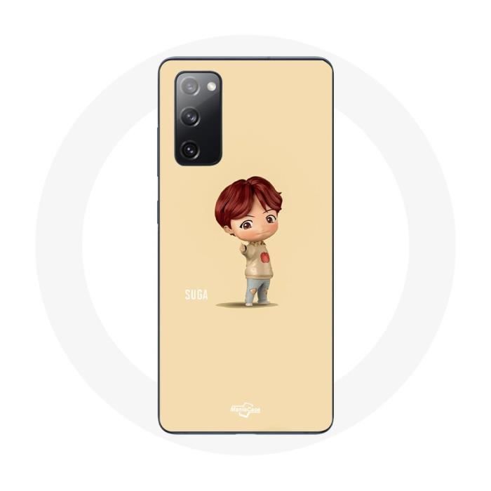 Case for Samsung Galaxy S20 FE BTS TinyTAN Animation Suga