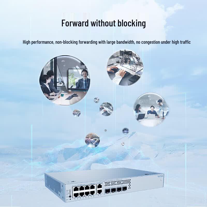 Huawei Kunling S310S-10PN4JX 10-Port Managed PoE Switch