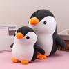 1 шт. 25/35/45 см мультяшный красочный пингвин плюшевая кукла подушка синий черный розовый игрушка животное украшение для дома подарок для мальчиков девочек