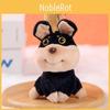 Dog Cuter Honeybee Plush Keychain Pendant With Squat Design For Gift Girls