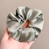 Headband Elegant Elastic Ponytail Scrunches For Women Girls Sweet Hair Accessories Soft Solid Color Hair Bands Gifts