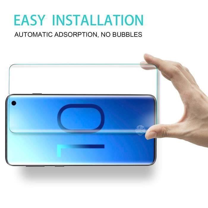 Verre Trempé Samsung Galaxy S10, Protection Ecran Anti-Rayures Haut Définition Vitre Film Protection pour Samsung Galaxy S10 P02206
