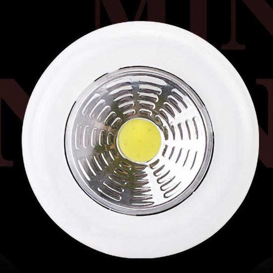 Беспроводной светодиодный ночник, маленькая круглая лампа, суперяркая, высокая яркость, энергосберегающая лампа для установки под шкафом, сенсорное управление