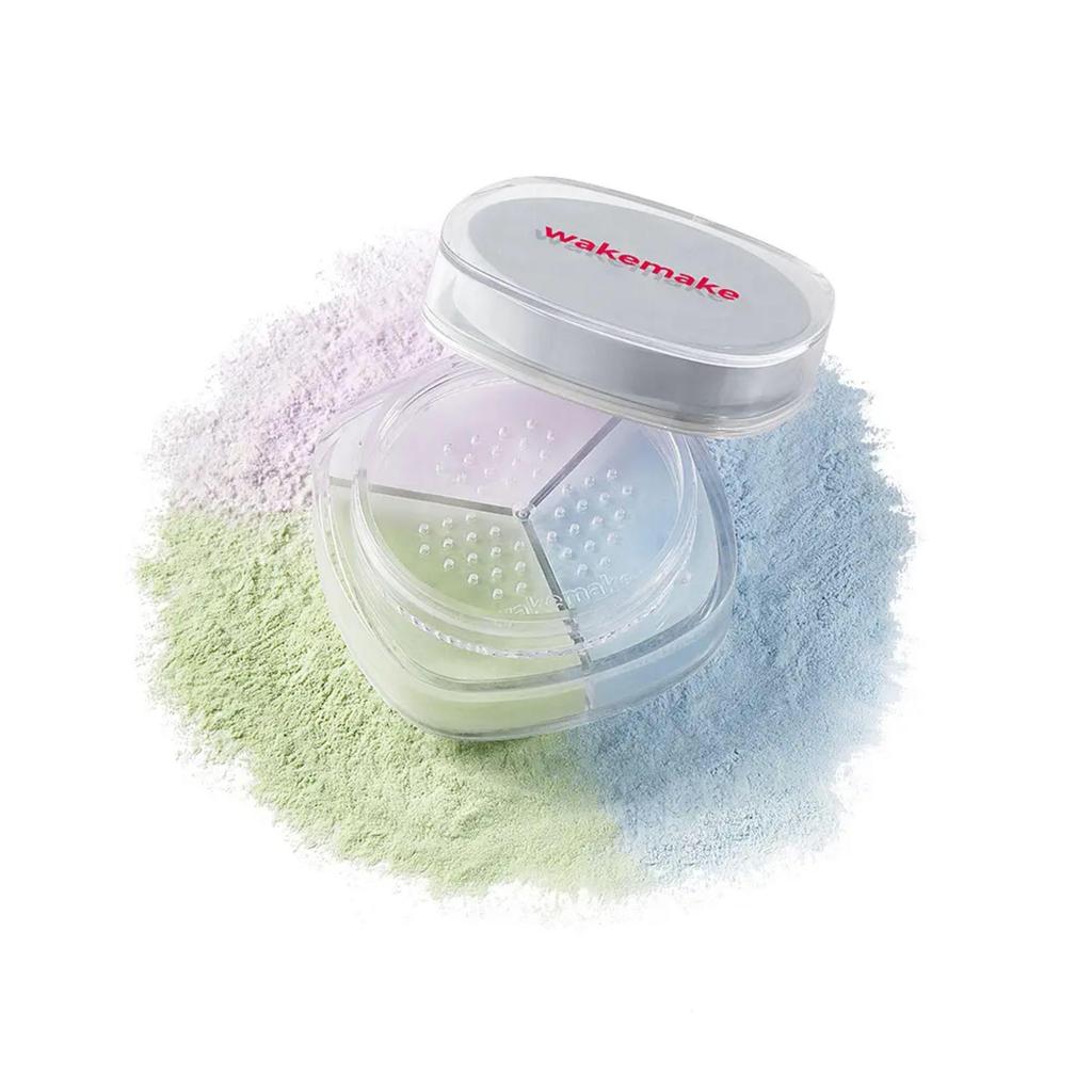 WAKEMAKE Фиксатор макияжа Мультицветная пудра 4 г (3 цвета)