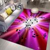 3D Music Carpet 3D Printing Carpets for Living Room Bedroom Decor Carpet Flannel Home Floor Mat Music  Area Rugs
