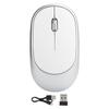 Wireless Mouse DPI Adjustable Chargable Optical Computer External Device with USB ReceiverSilver