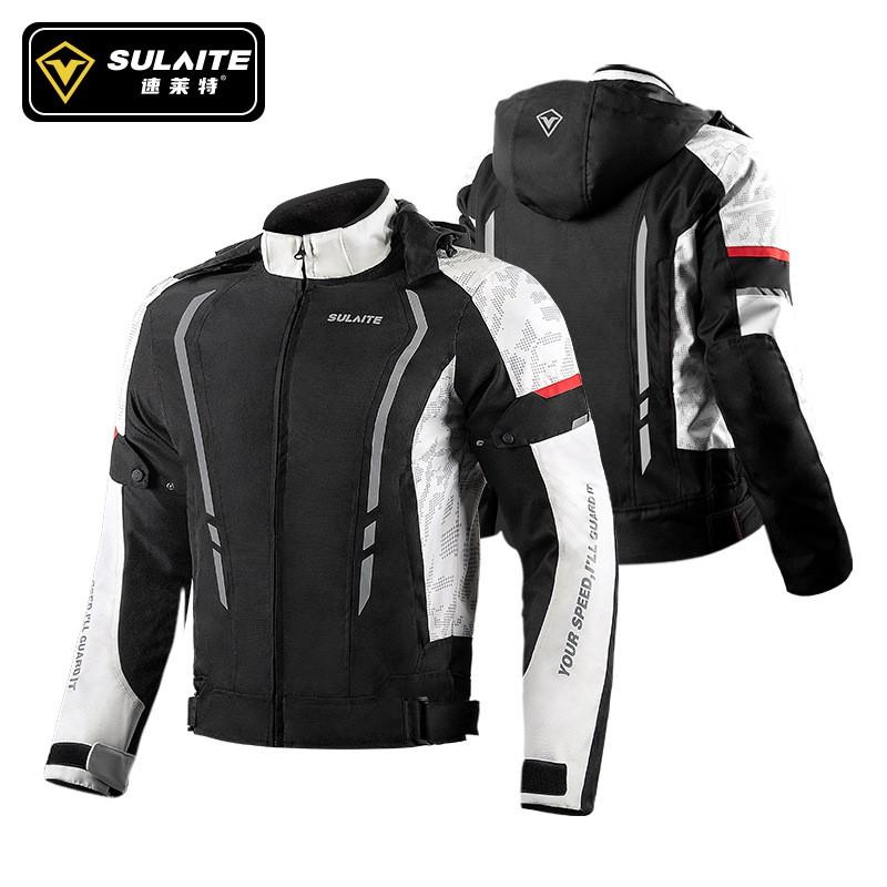 Motorcycle Riding Jacket Unisex All Season Warm Protective Gear Motorbike Racing