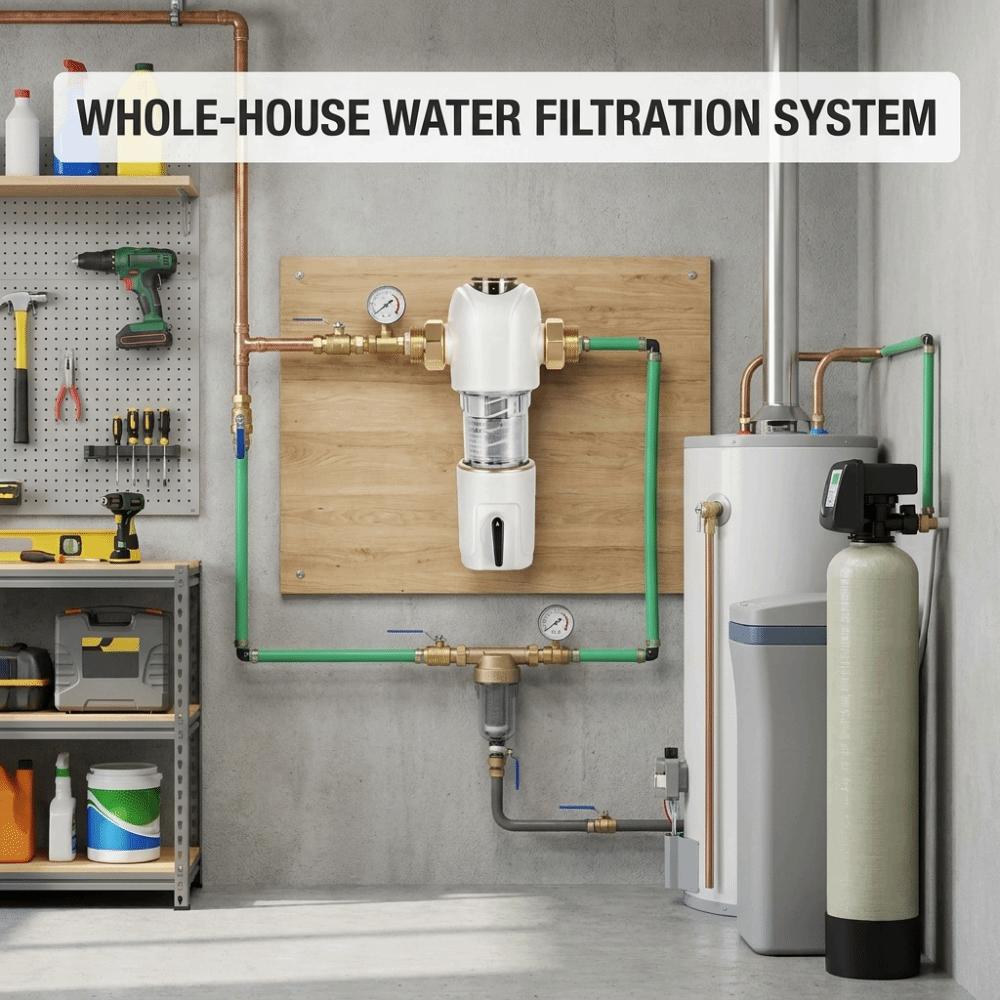 Automatic Flushing Function Automatic Flushing Water Filter Pre Water Filter Household Appliances