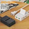 25W USB Type C Charger Multiport PD Fast Charging Phone Charger Adapter With Phone Holder 4 Ports EU US Plug Quick Wall Charger