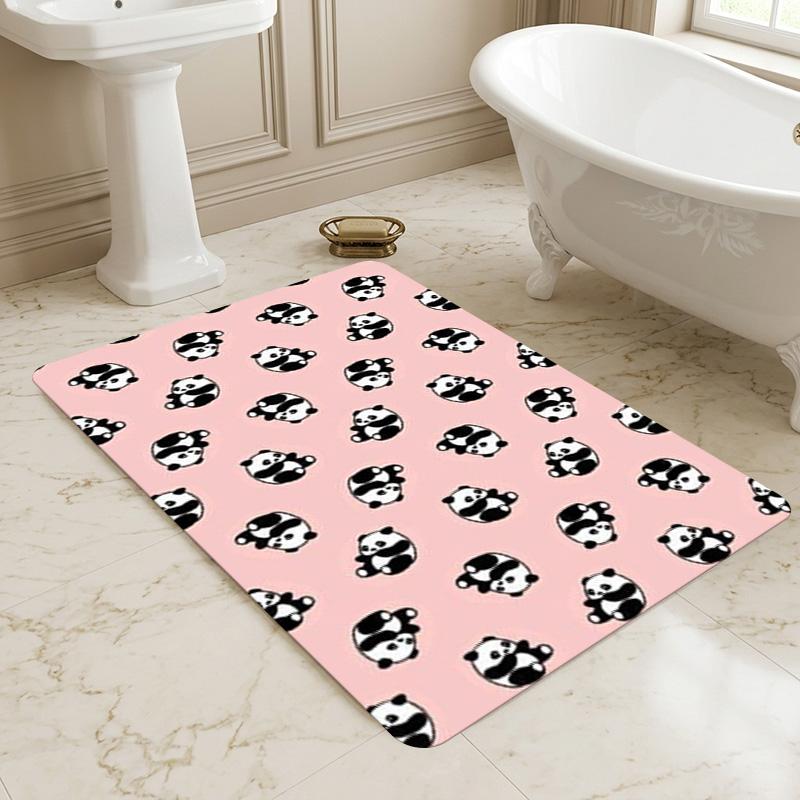 Panda Living Room Nonslip Area Rug Soft Carpet For Bedroom Game Playroom Sofa Office Home Decor Doormat Christmas Gift C9302209
