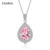 Lindon Women Necklace Pendant Copper Alloy Zircon Fashion Gift