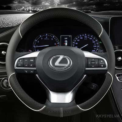Чехол на руль автомобиля 38 см 15 дюймов для Lexus Es250 Is300 Rx270 rx450 Nx300 Ls460 Ct200h Ux260 Gx470 gx460 Lx570 Gs300