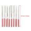 10pcs Steel Filing Tool Woodworking DIY Handcraft Wood Rasp Files Needle Mini File Set