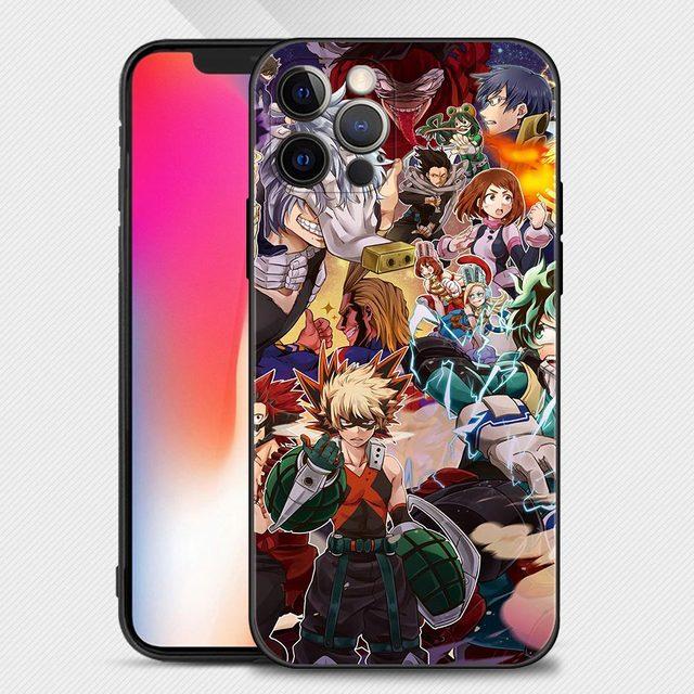 Чехол для телефона My Hero Academy для Iphone 14 13 12 11 Pro Max Mini Xs Max Xr X 7 8 Plus 6s, мягкий силиконовый чехол Fundas