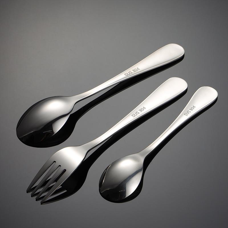 Персонализированные детские ножи из нержавеющей стали, вилки, ложки, стальные штампы, узоры с изображением героев мультфильмов, персонализированные подарки для мам и малышей, столовая посуда в западном стиле