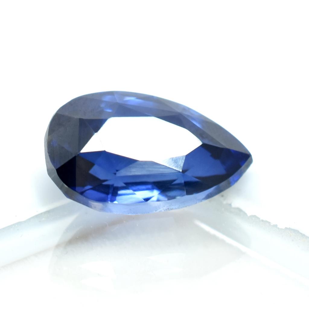 Beautiful Blue Tanzanite 7.25 Ct Natural Loose Gemstone Rare Pear Cut