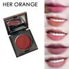 HER ORANGE ~ Sweetheart Sheer Lip Mud Натуральные телесные многофункциональные одноцветные румяна, крем-отбеливание