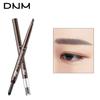 DNM Shape 3D Карандаш для бровей и пудра 2-в-1 Автоматический вращающийся, устойчивый к поту