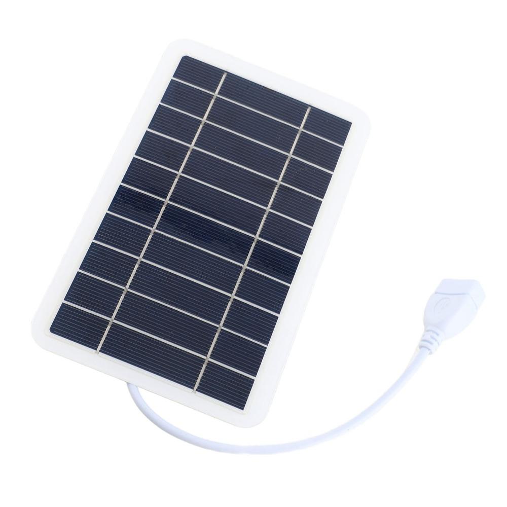 5V 2W Solar Panel Polysilicon silicon Solar Cell Panel  Camping Hiking Travel