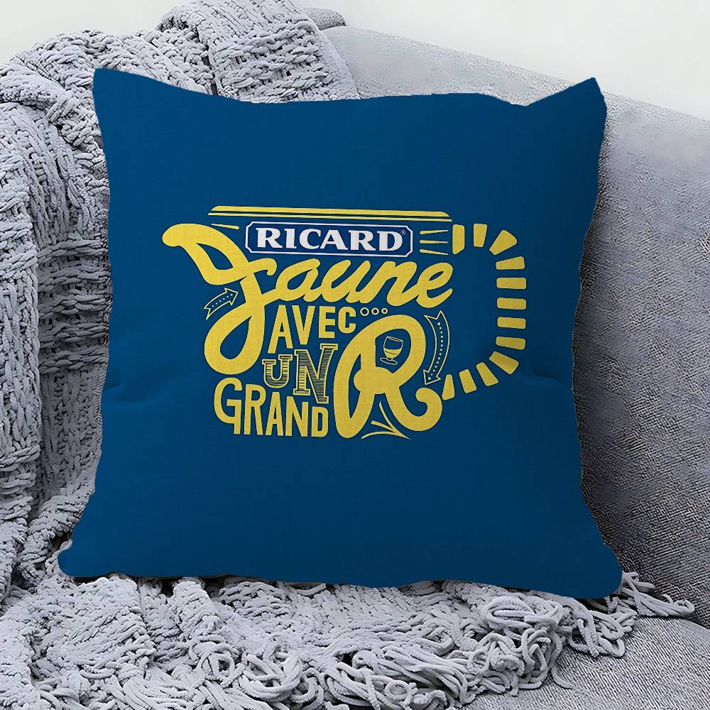 RRicardS LOGO Pillow Cover For Bedroom Room And Living Room Sofa Decorative Cushion Cover