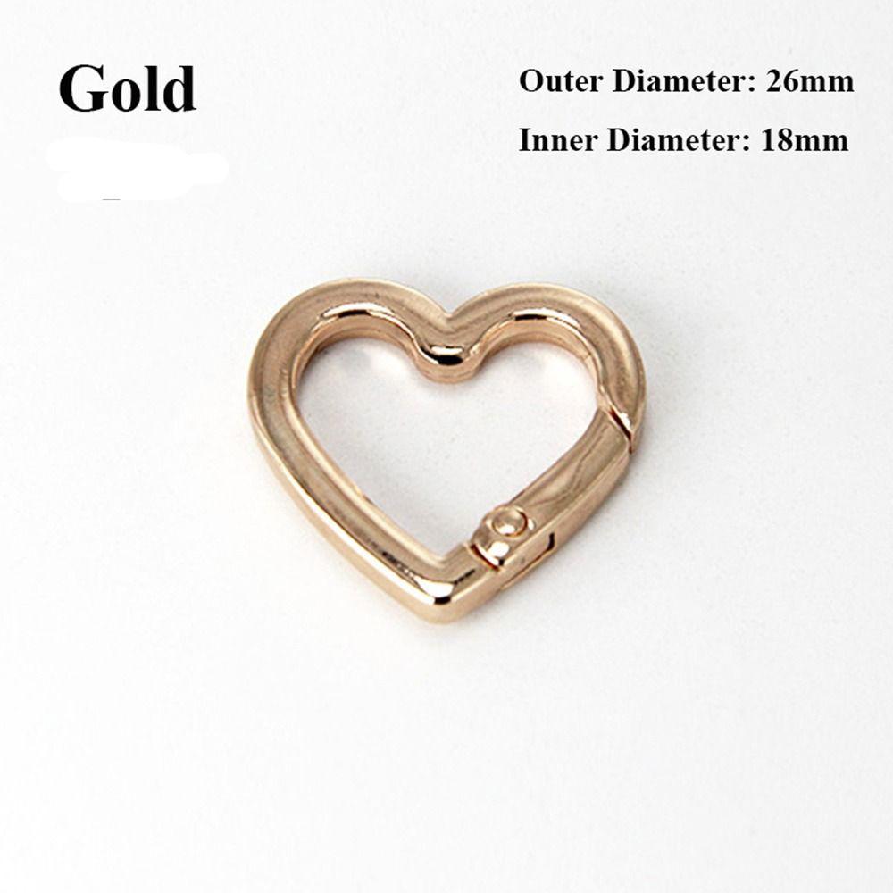 1 шт. Брелок-кольцо с бриллиантами Металлическая пружина для брелока Подвеска Сумка Ключевые аксессуары Материалы для изготовления ювелирных изделий Материал для подвесок