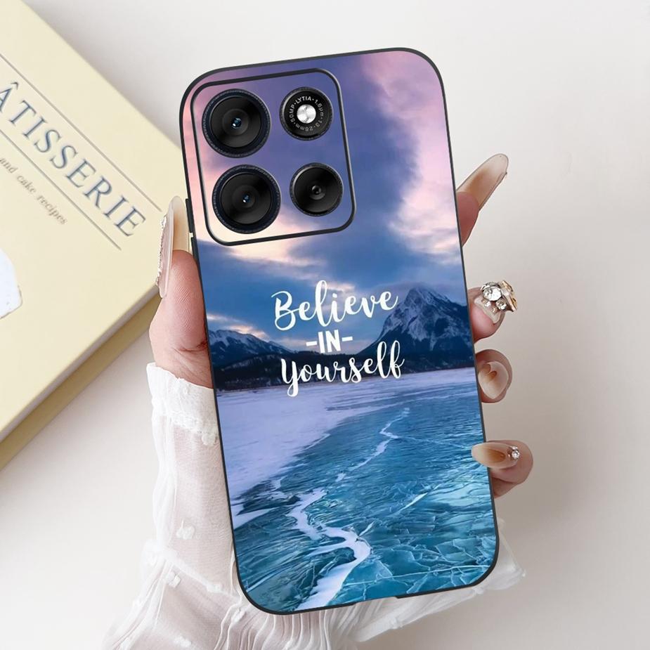 Чехол для Motorola Moto G56 Чехол MotoG86 Роскошный Модный Конфетный Расписной Силиконовый Чехол для Motorola Moto G86 G 56 MotoG56 Мягкие Чехлы