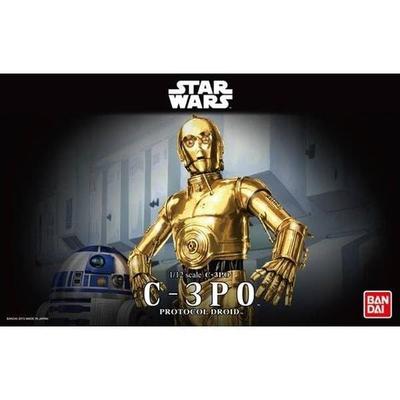 BANDAI SPIRITS Пластиковая модель Звездных войн 1/12 C-3PO с цветовой кодировкой
