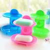 Double Soap Box Bathroom Suction Cup Soap Box Drain Soap Clip Soap Holder Soap Rack Soap Box