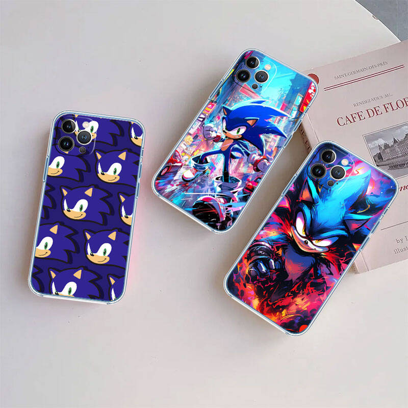 MH138 Sonics Phone Case for Motorola G34 G32 G31 G14 G15 G84 G62 E32 G24 G72 G71 G73 G85 G200 G60 G52 G51 G50 G42 G41 G32 G30