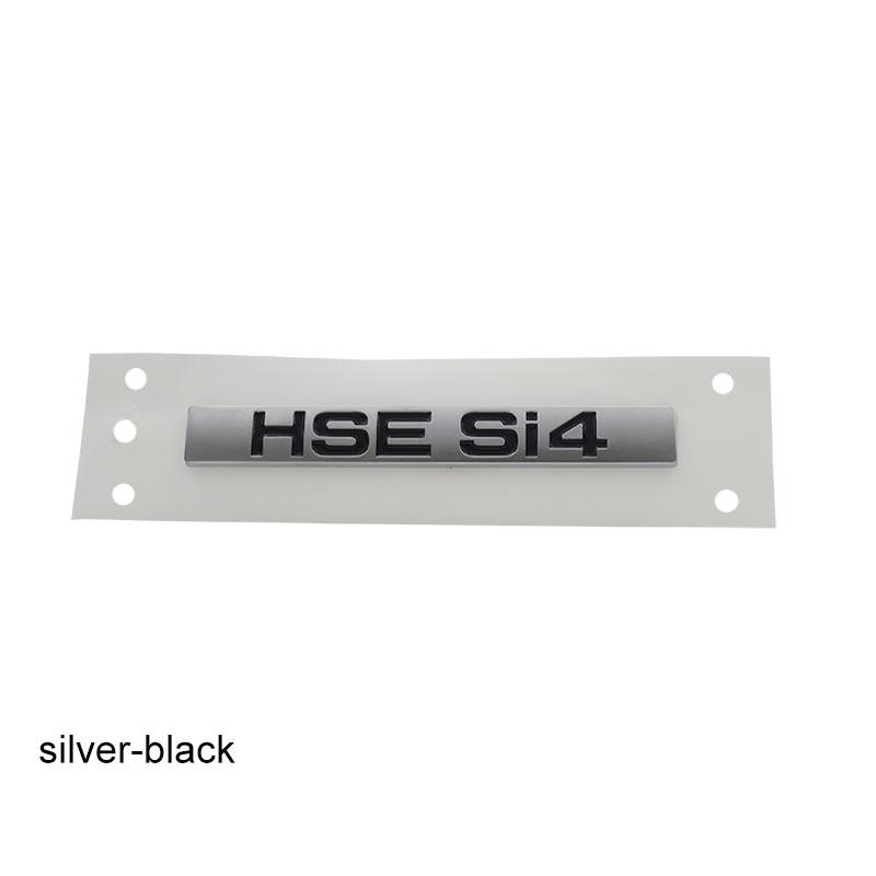 3D Премиум HSE Si4 Издание для Англии Великобритания Внедорожник Внедорожный автомобиль Капот Двигателя Крыло Багажник Задняя Наклейка Эмблема Значок Наклейка