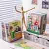 Picture Book Storage Box Children's Bookshelf,Desktop Book Organizing Tool,Children's Graded Reading Desktop Book Storage Rack