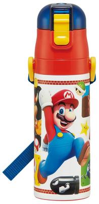 Skater Бутылка для воды 470 мл Super Mario 23 из нержавеющей стали спортивная бутылка детская SDC4-A