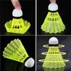 Loopunk Badminton Pack of Nylon Badminton Shuttlecocks for and Plastic Shuttlecocks for Indoor and Outdoor Sports Beginners Shuttlecocks, 12,