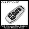 Мягкий ТПУ Чехол для Смарт-ключа с 4 кнопками для Ford Mustang Edge Explorer Fusion Mondeo Kuka Корпус ключа автомобиля FOB
