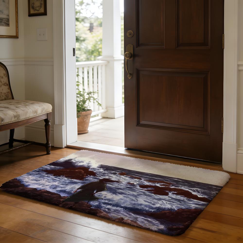 VVagabond Manga Anime Floor Mat Soft Flannel Absorbent Mat Non-Slip Rug Home Bedroom Bathroom
