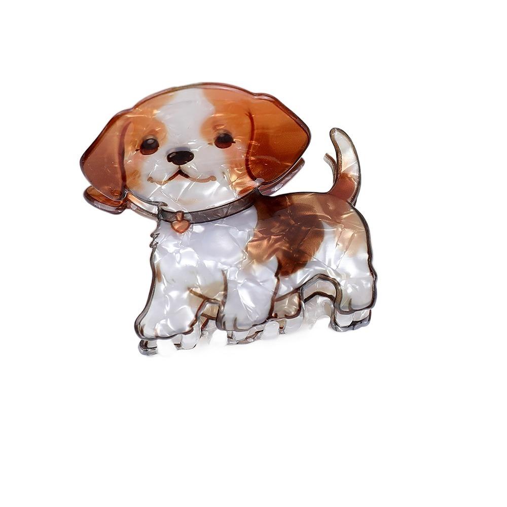 Printed Dog Cute Puppy Claw Clip Cartoon Shark Clip Cartoon Girls Hair Clip Gifts