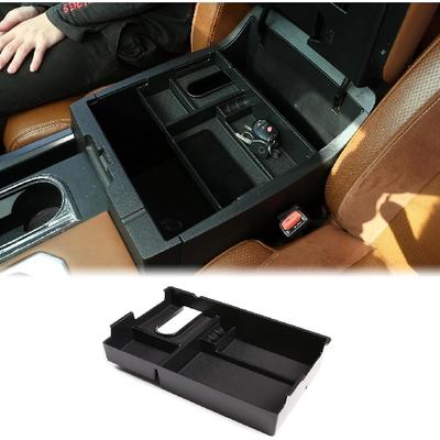 Ящик для хранения автомобильного подлокотника, совместимый с Toyota Tundra 2007-2021/Sequoia 2008-2020, органайзер для центральной консоли, лоток для хранения подлокотника, вторичный ящик для хранения