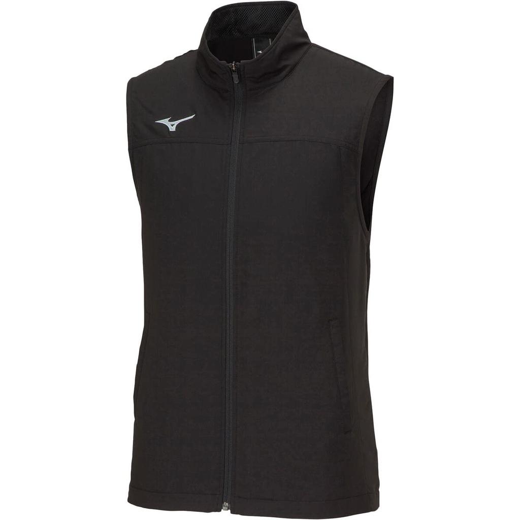 Mizuno Training Cloth Small Vest, Sweat-Wicking, Quick-Drying, 32JCA135, Black,