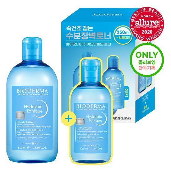 Bioderma Тоник Hydrabio 500мл специальный (+ 250 мл тонера в комплекте)