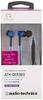 SoundReality Earphones for Smartphones with Remote Blue BL Audio-Technica In-ear Control/microphone ATH-CKR30iS