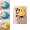 Whimsical Moon Pillow For Kids Premium Plush Stuffed Cushion With Soft Pp Cotton Filling For Cozy Snuggles