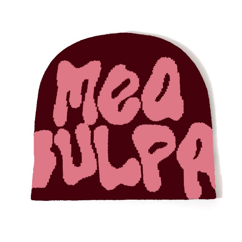 Popular New Colorful Wool Hat Letter Jacquard Autumn/Winter Warm Hat Popular Knitted Hat Customizable Logo
